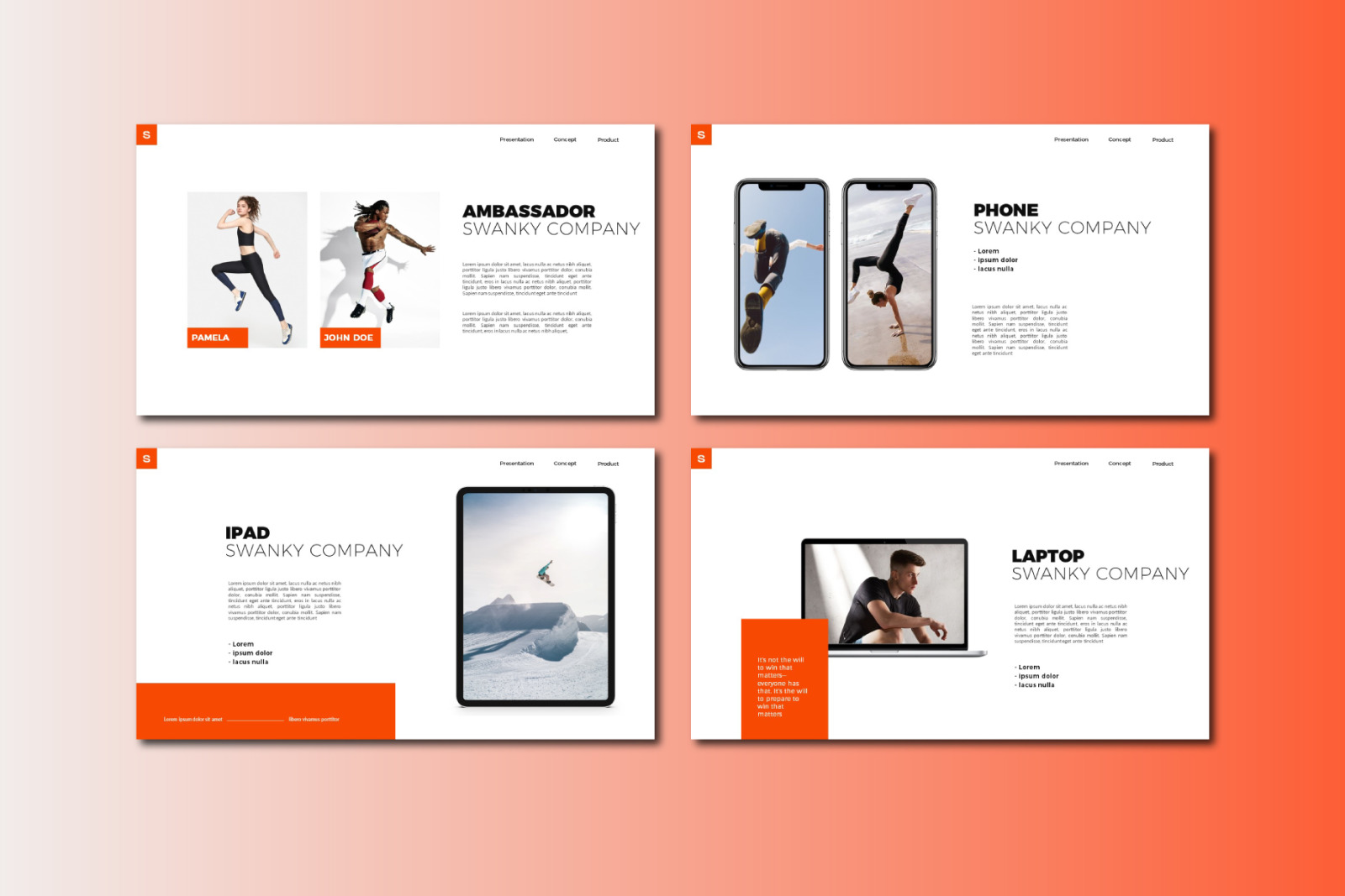 Swanky Google Slides Swanky Google Slides