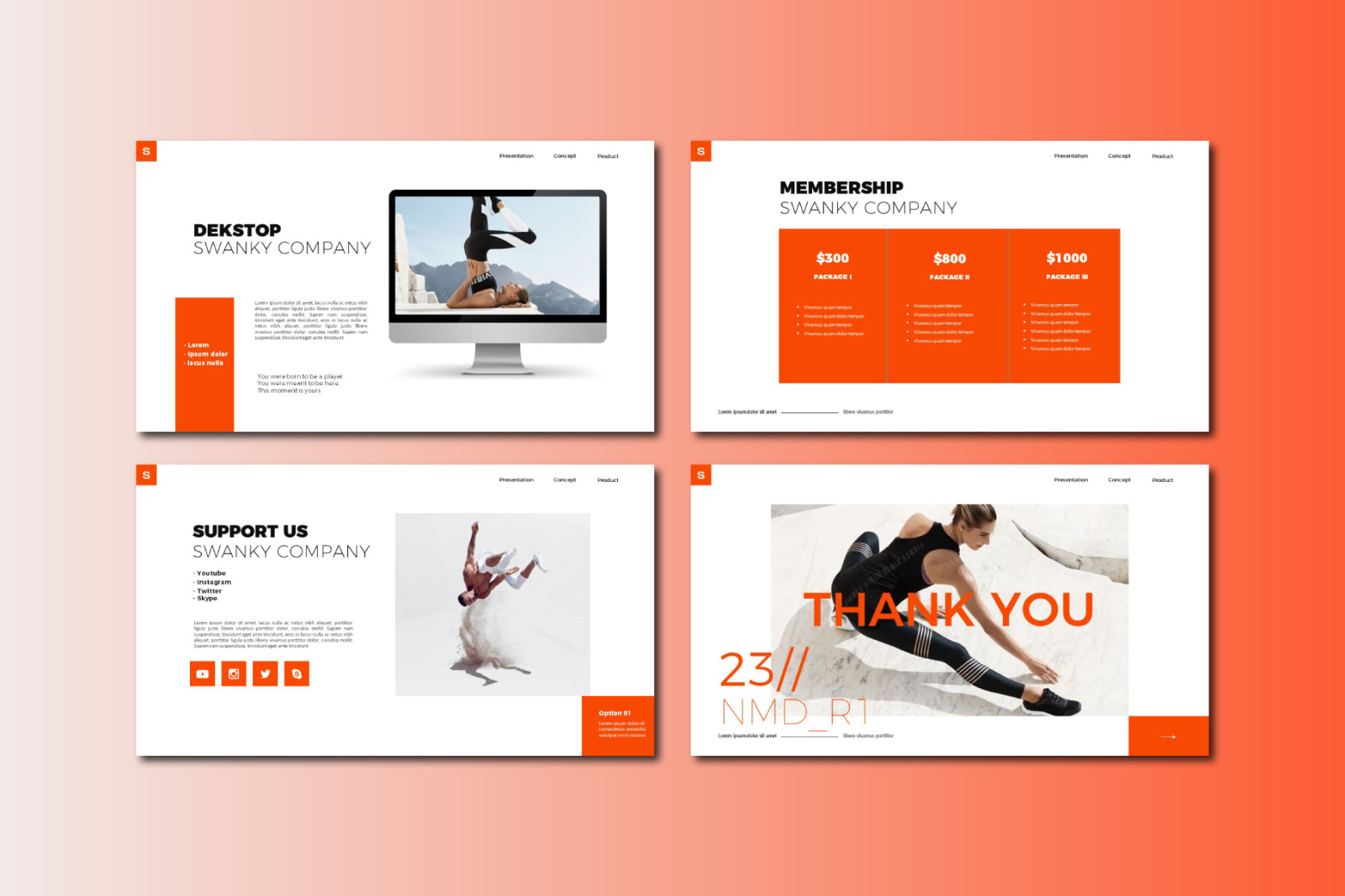 Swanky Google Slides Swanky Google Slides