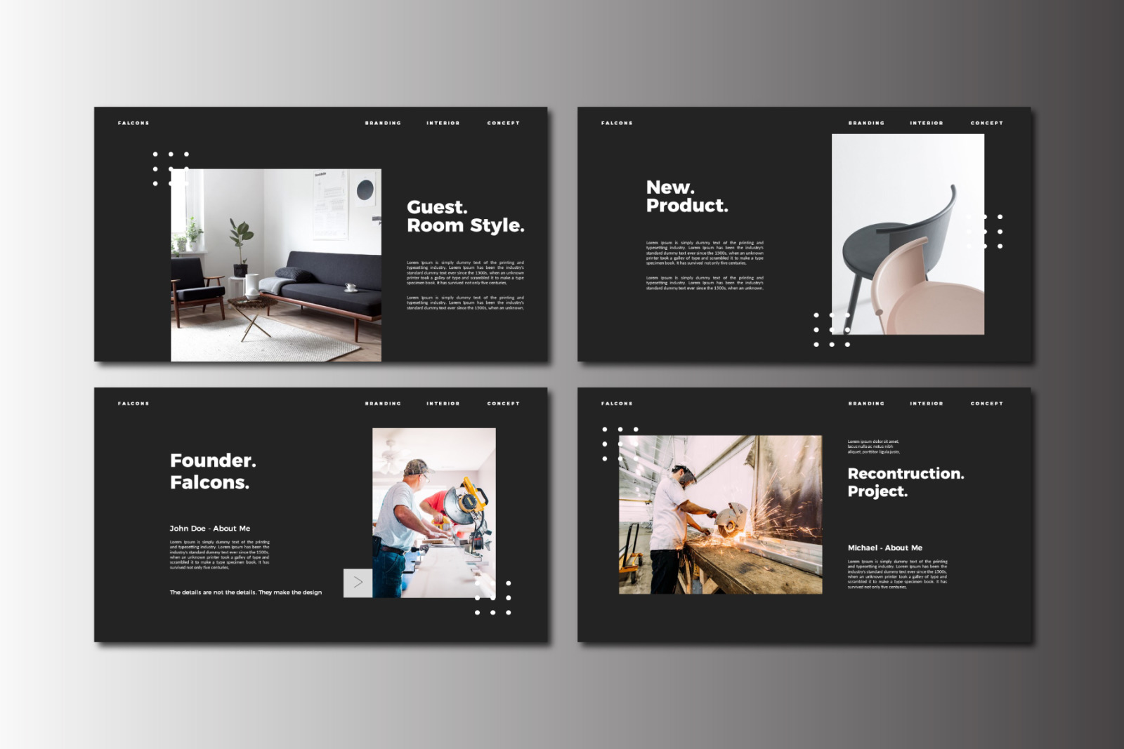 Falcons Keynote Template Falcons Keynote Template