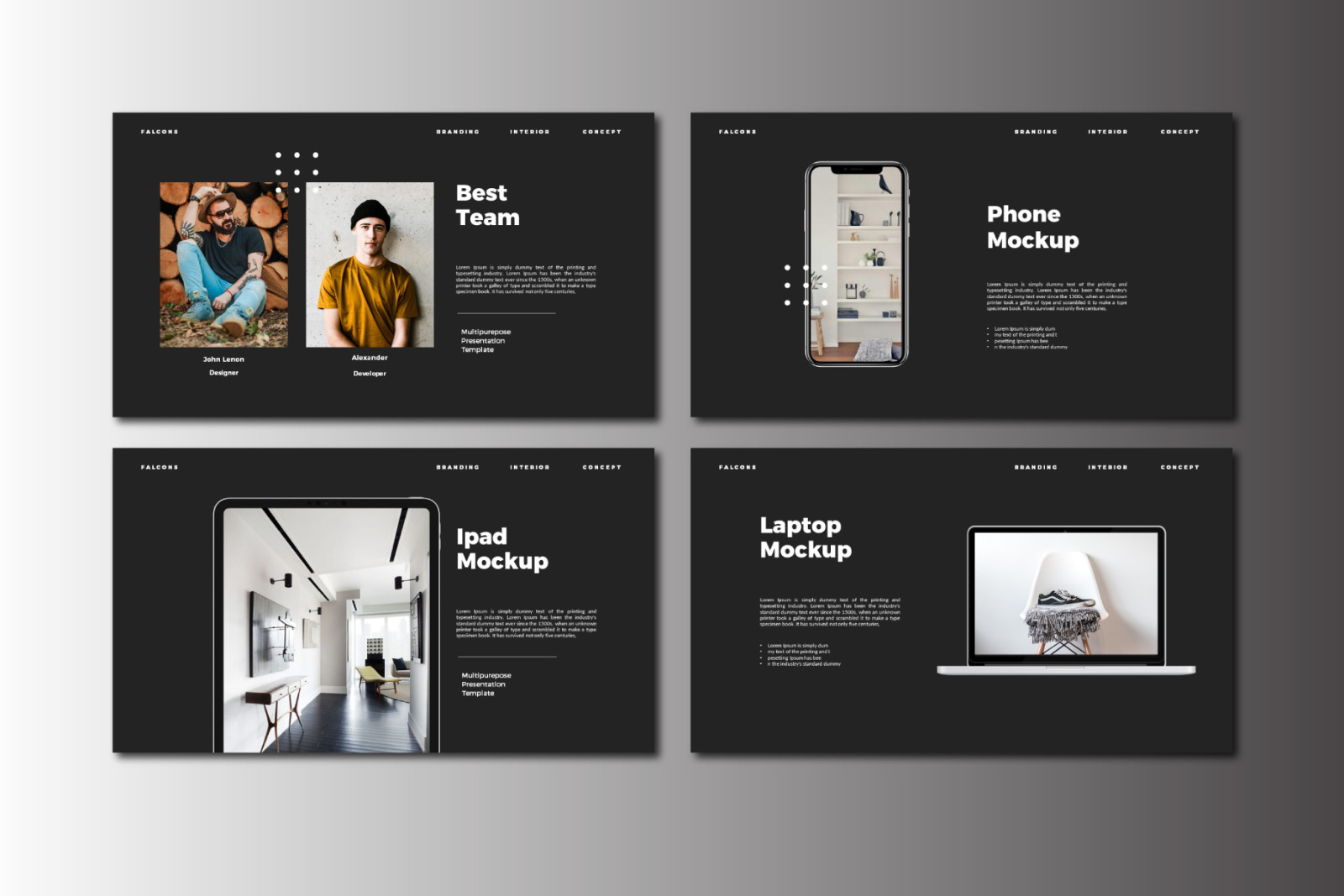 Falcons Keynote Template Falcons Keynote Template