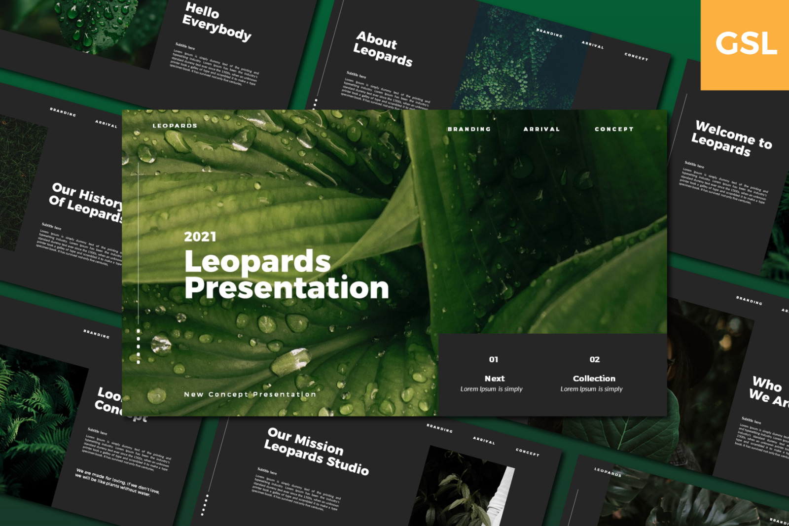 Leopards Google Slides Leopards Google Slides