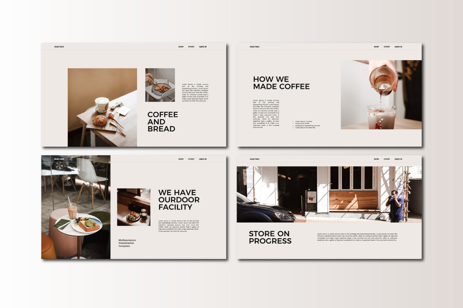 Seastars Powerpoint Template Seastars Powerpoint Template