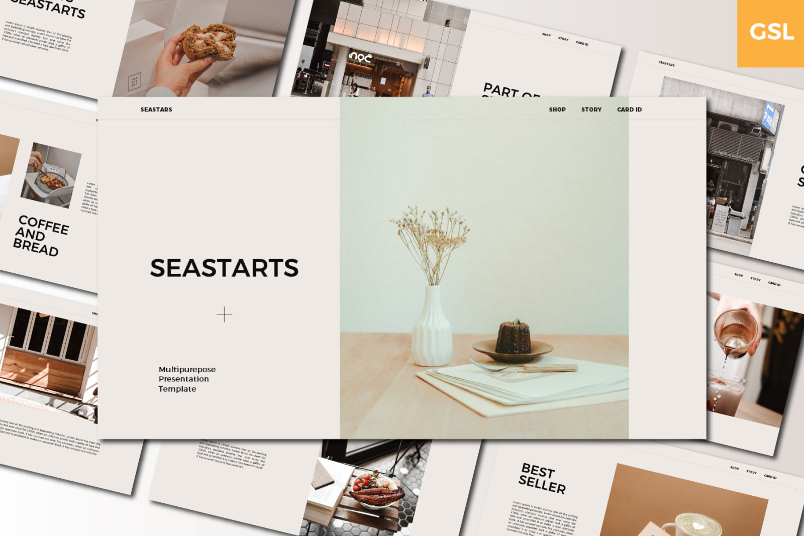 Seastars Google Slides Seastars Google Slides