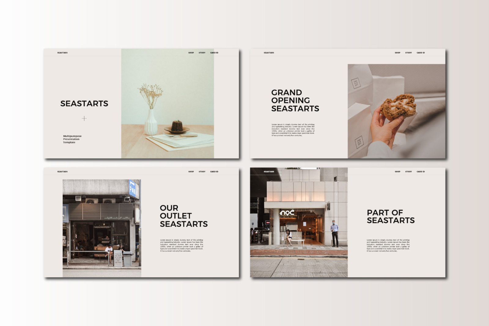 Seastars Google Slides Seastars Google Slides
