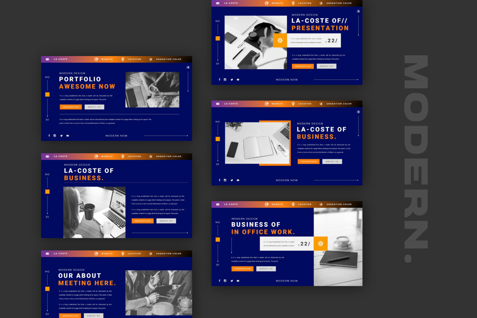 LA-COSTE Google Slides LA-COSTE Google Slides