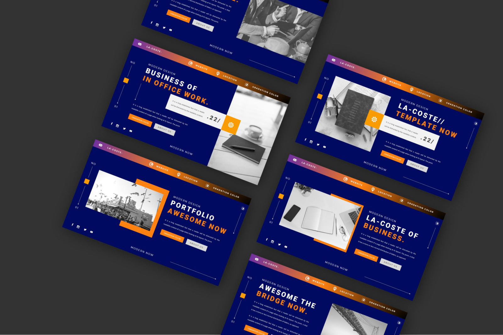 LA-COSTE Google Slides LA-COSTE Google Slides
