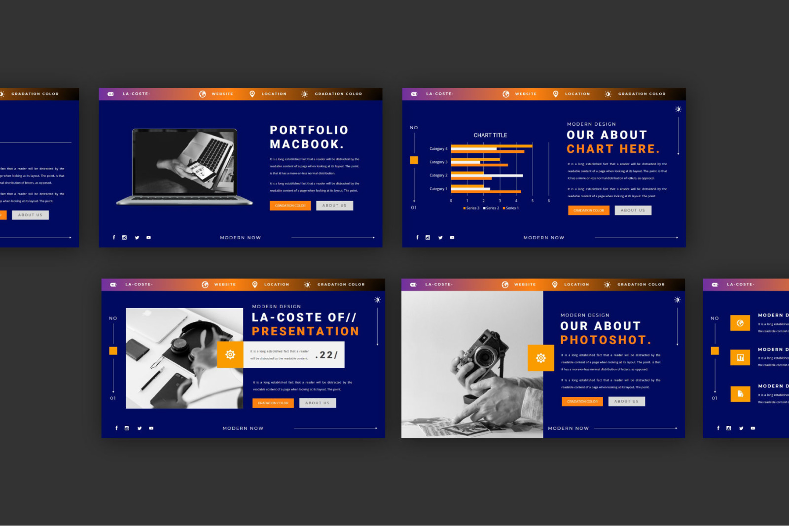 LA-COSTE Google Slides LA-COSTE Google Slides