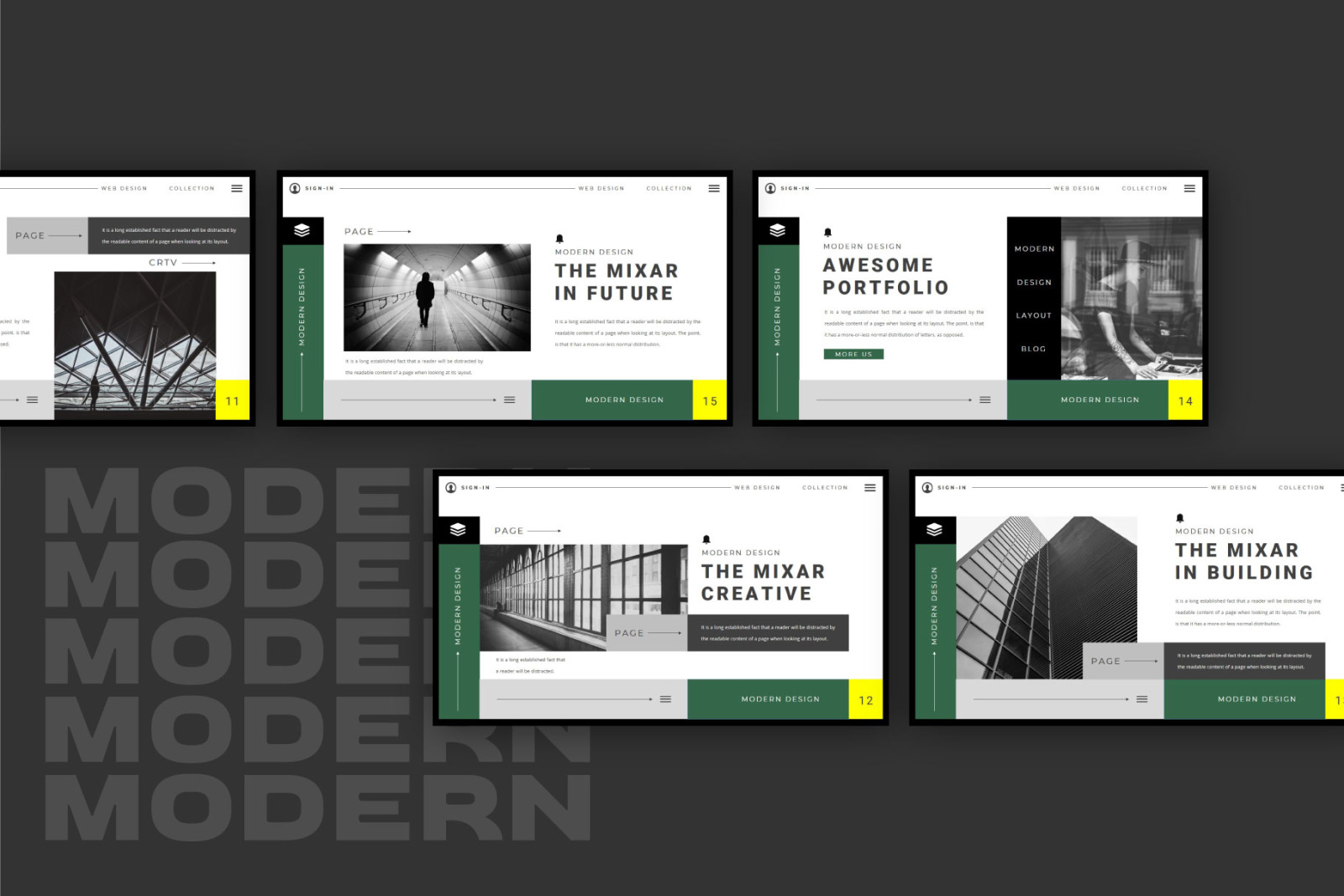 MIXAR Powerpoint Template MIXAR Powerpoint Template