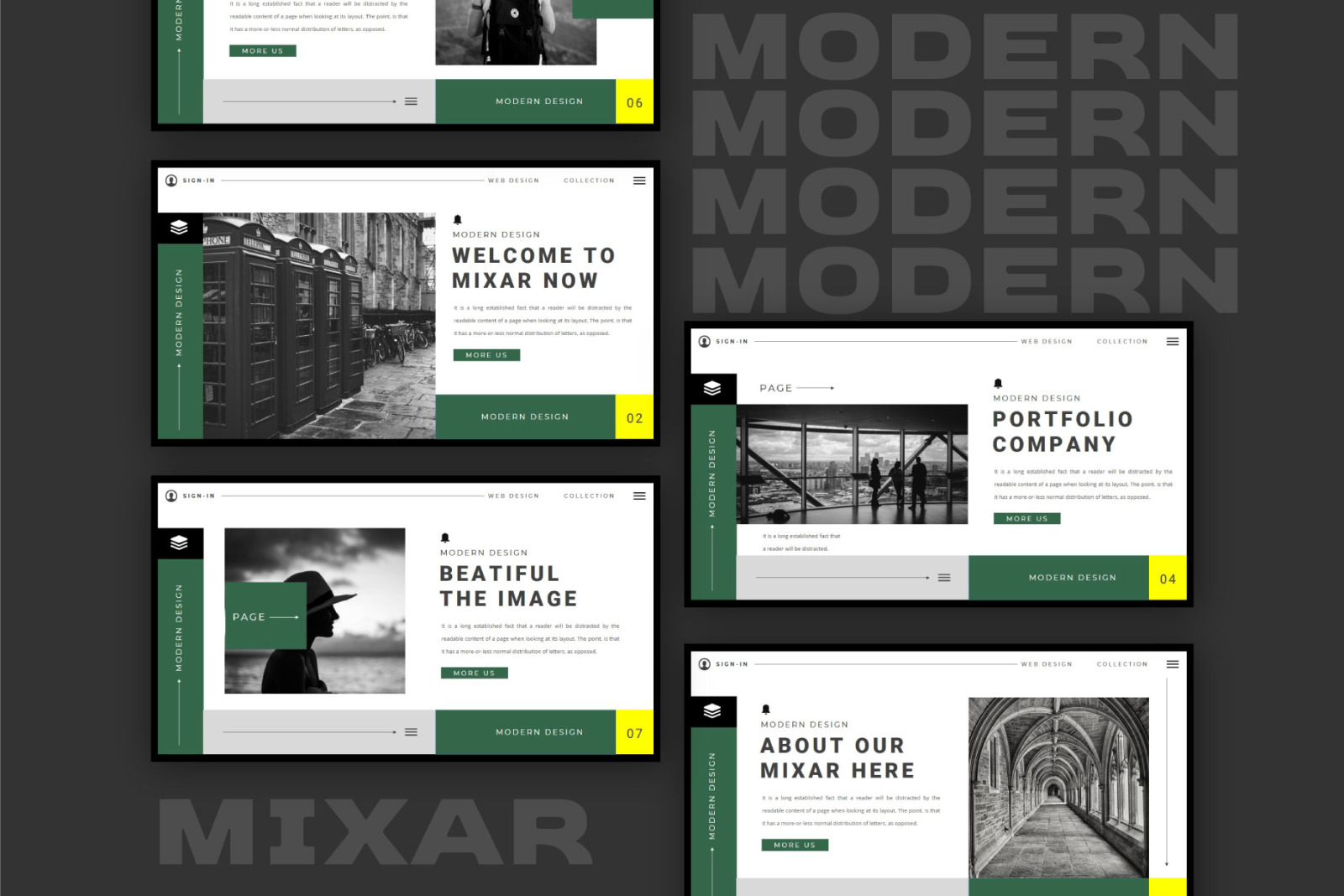 MIXAR Powerpoint Template