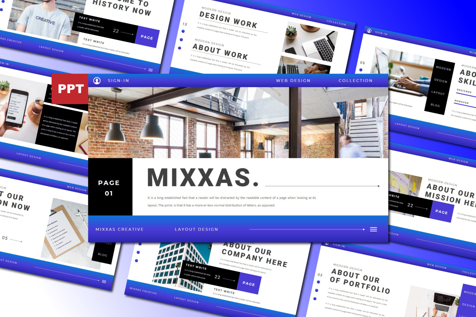 MIXXAS Powerpoint Template