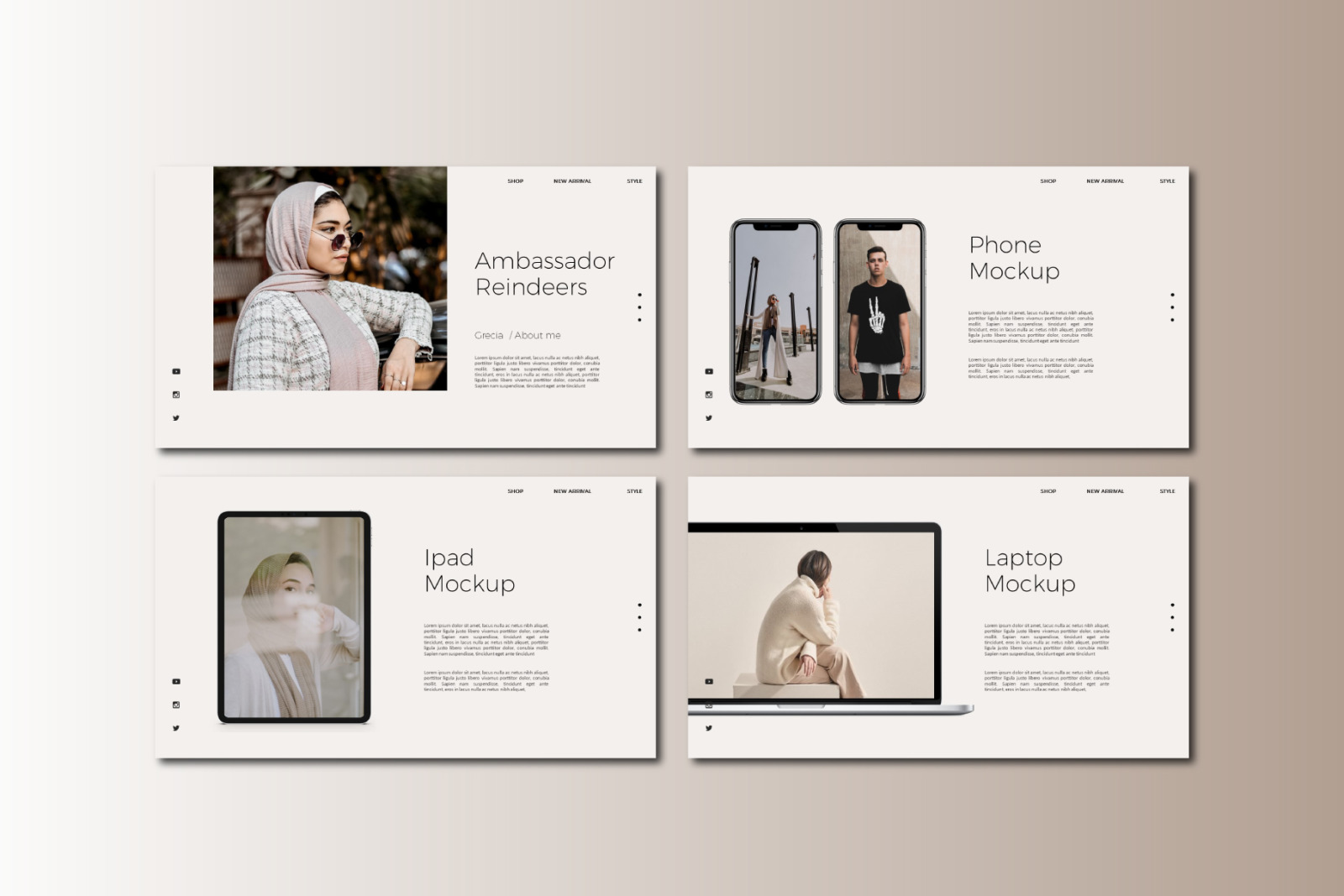 Reindeers Keynote Template Reindeers Keynote Template
