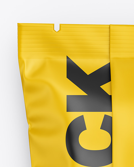 Matte Snack Package Mockup