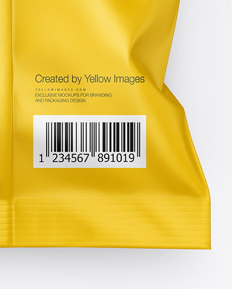 Matte Snack Package Mockup