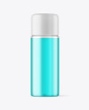 Frosted Color Liquid Bottle Mockup