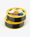 Two Plastic Filament Spool Mockup