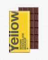 Chocolate Bar Packaging Mock-up