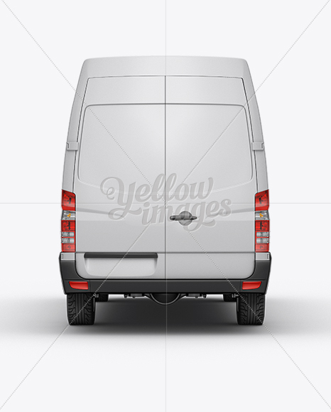 Van HQ Mockup Back View