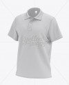 Mens Polo HQ Mockup - Half-Turned View