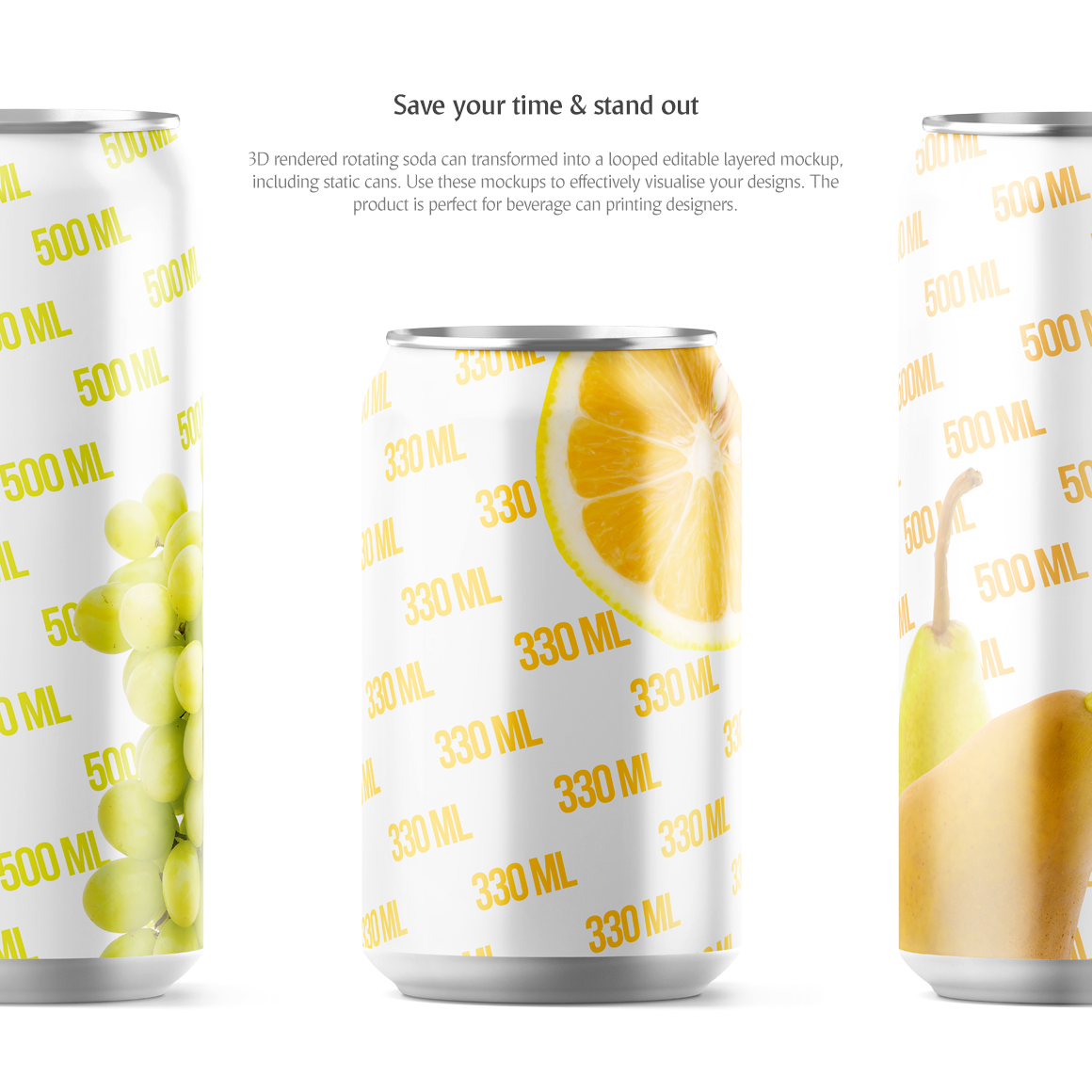 Soda Can Animated Mockup