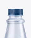 Clear Plastic Water Bottle Mockup