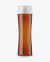 Black Tea Bottle Mockup - Front View