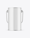 Matte Paint Bucket Mockup