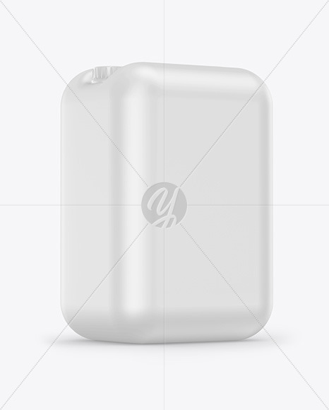 Plastic Jerrycan Mockup