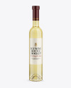 Clear Glass White Wine Bottle Mockup