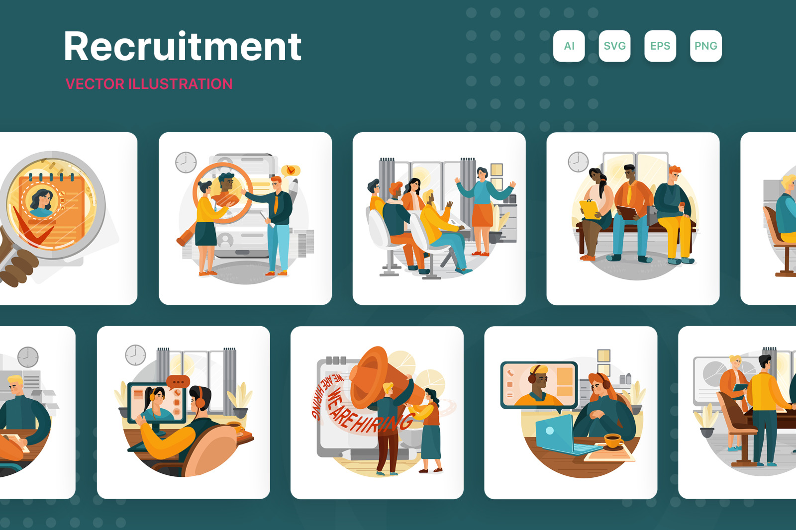 M232_Recruitment Illustrations M232_Recruitment Illustrations