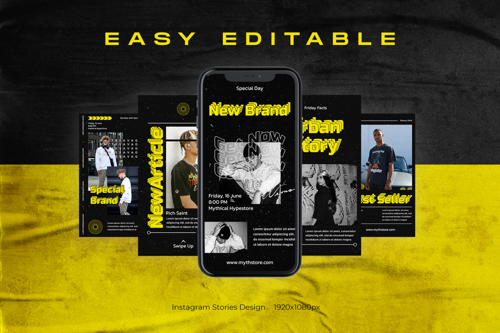 Dripstret Fashion Instagram Template Dripstret Fashion Instagram Template