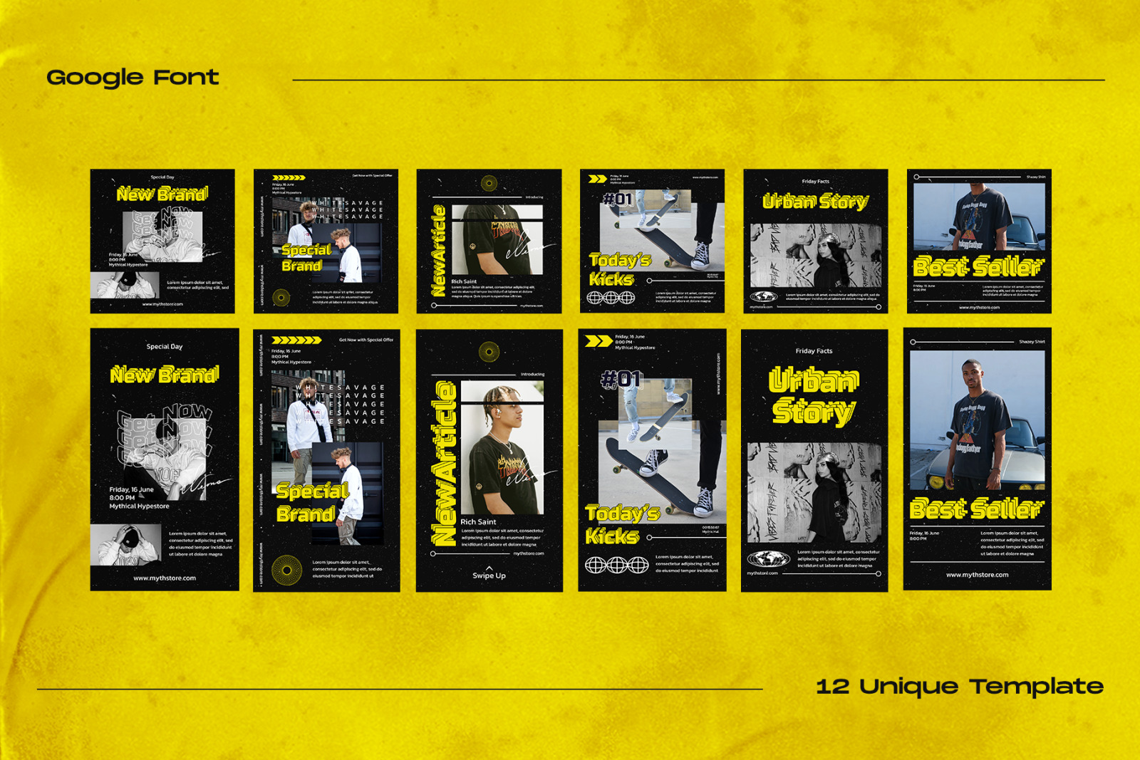 Dripstret Fashion Instagram Template Dripstret Fashion Instagram Template