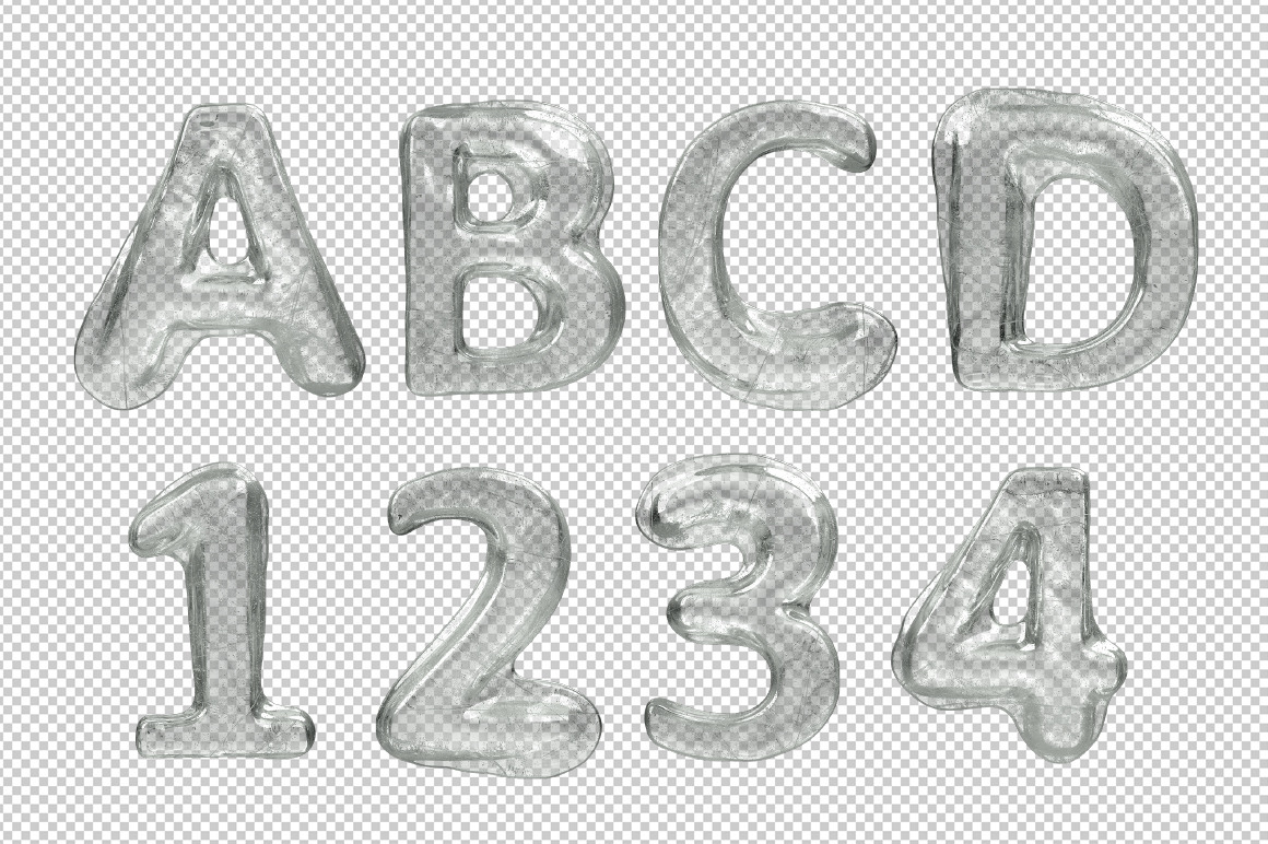 Melted Ice Font