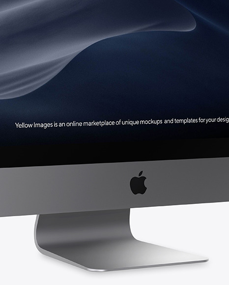 iMac Pro Space Gray Mockup