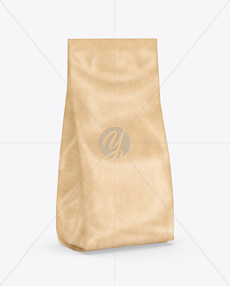 Kraft Food Bag Mockup