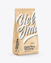 Kraft Food Bag Mockup