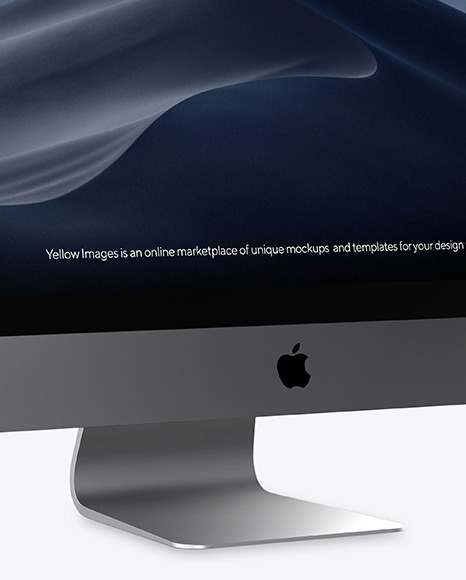 iMac Pro Space Gray Mockup