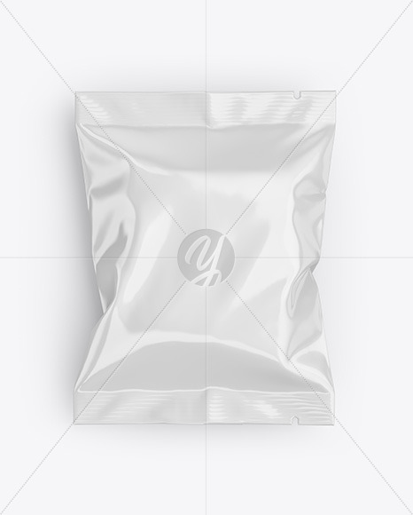 Glossy Snack Package Mockup