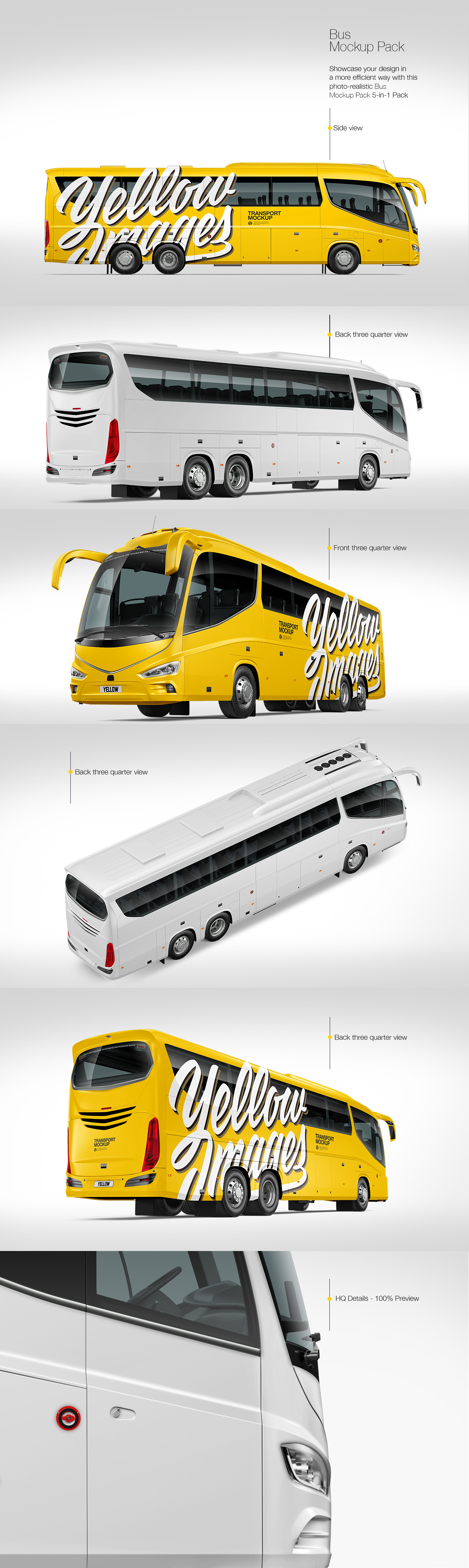 Bus Mockup Pack