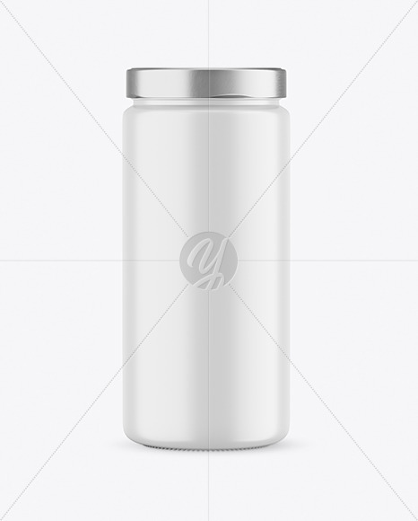 Matte Honey Jar Mockup