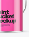 Clear Paint Bucket Mockup