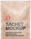 Kraft Sachet Mockup