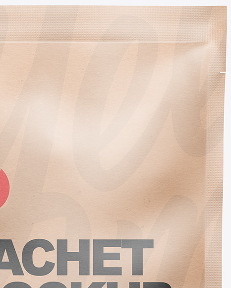 Kraft Sachet Mockup