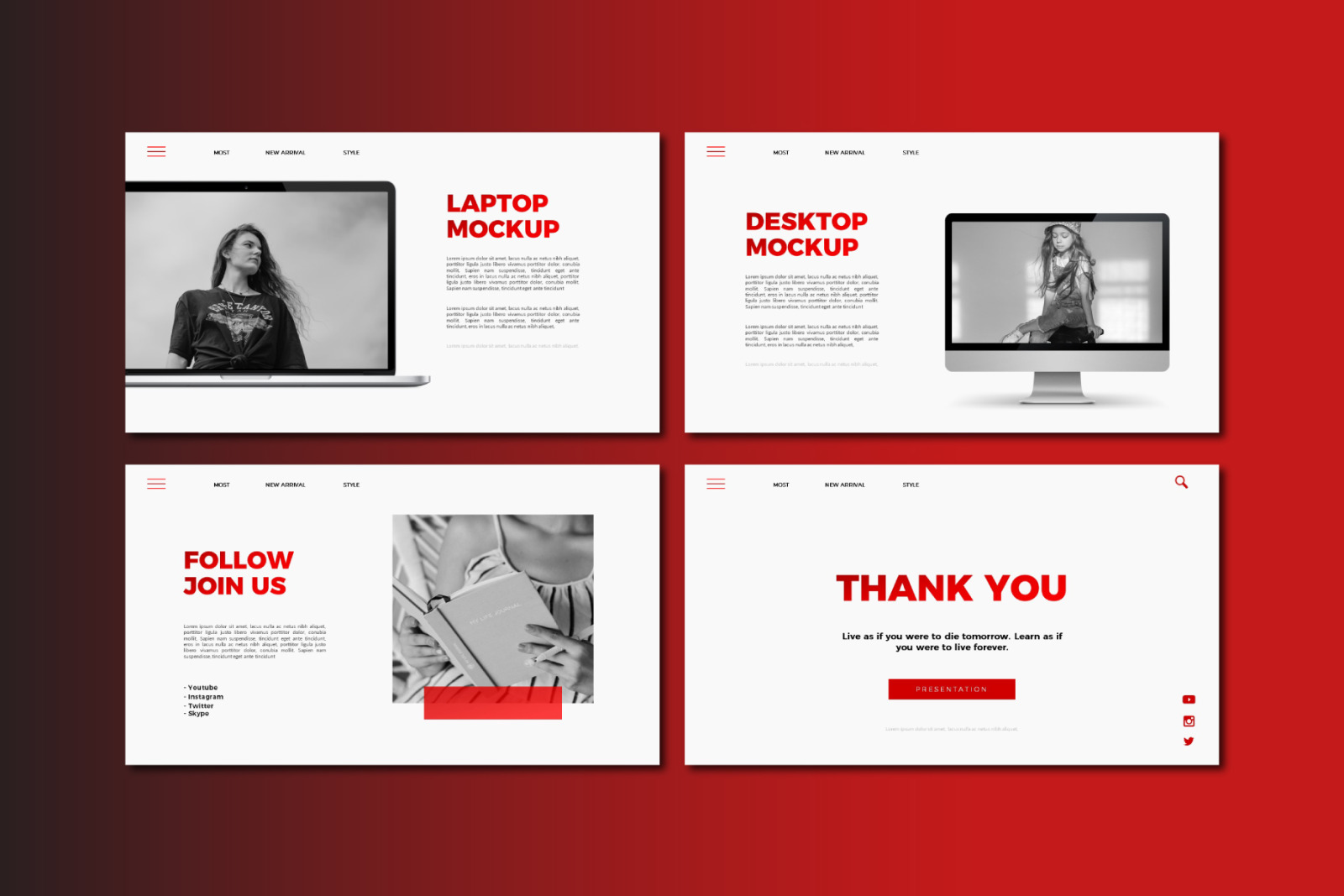 Baneta Powerpoint Template