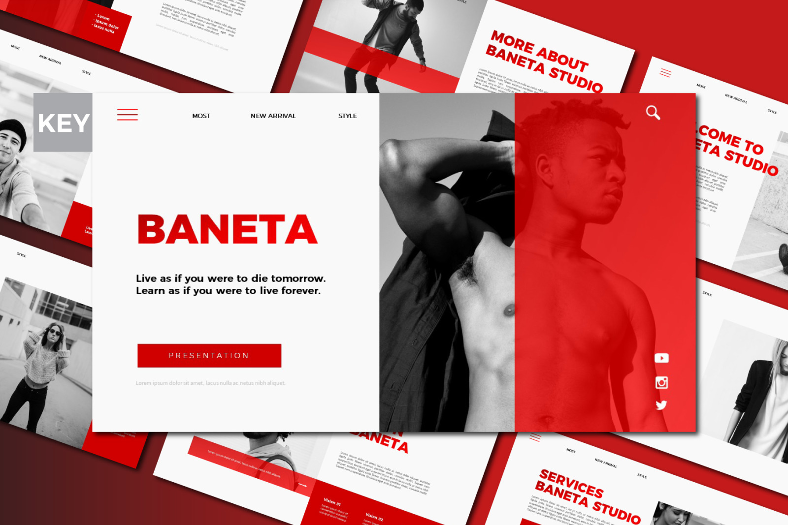 Baneta Keynote Template