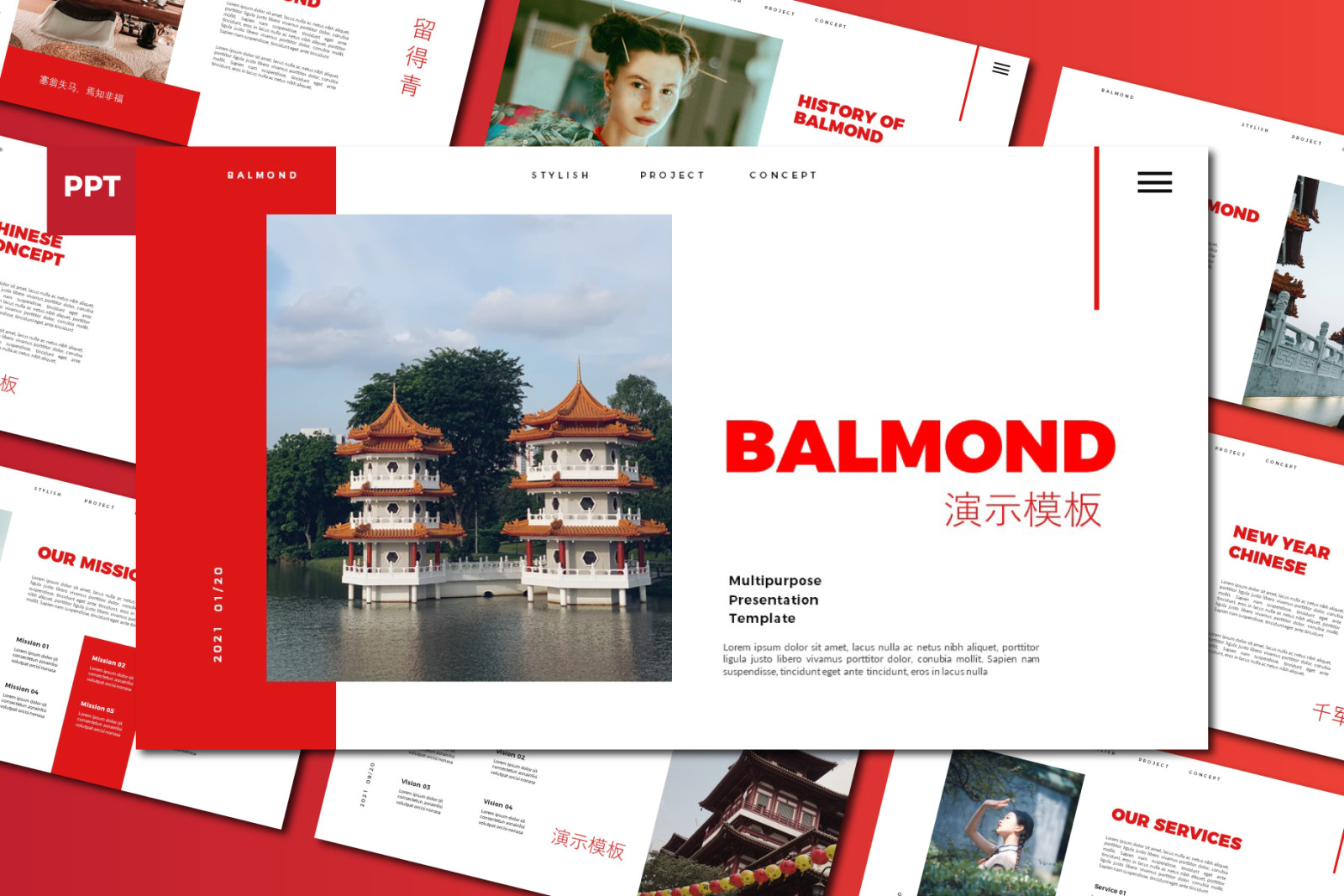 Balmond Powerpoint Template Balmond Powerpoint Template