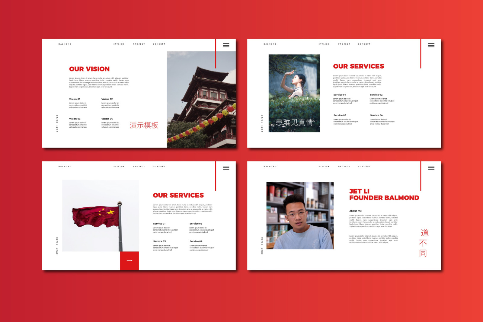 Balmond Powerpoint Template Balmond Powerpoint Template