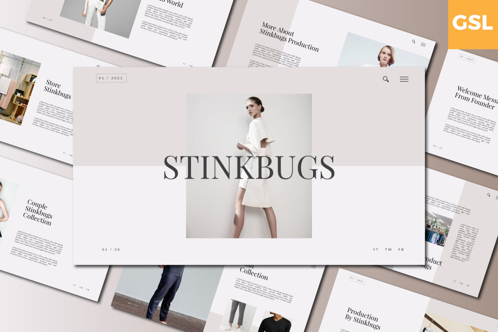 Stinkbugs Google Slides