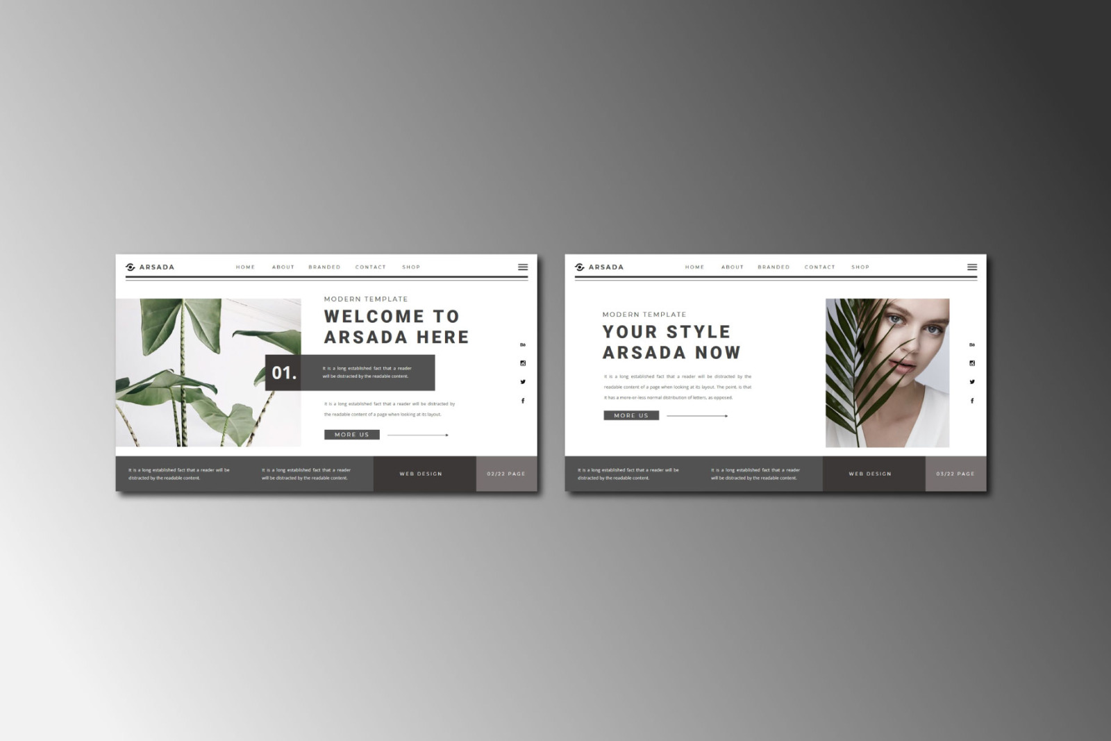 ARSADA Powerpoint Template ARSADA Powerpoint Template