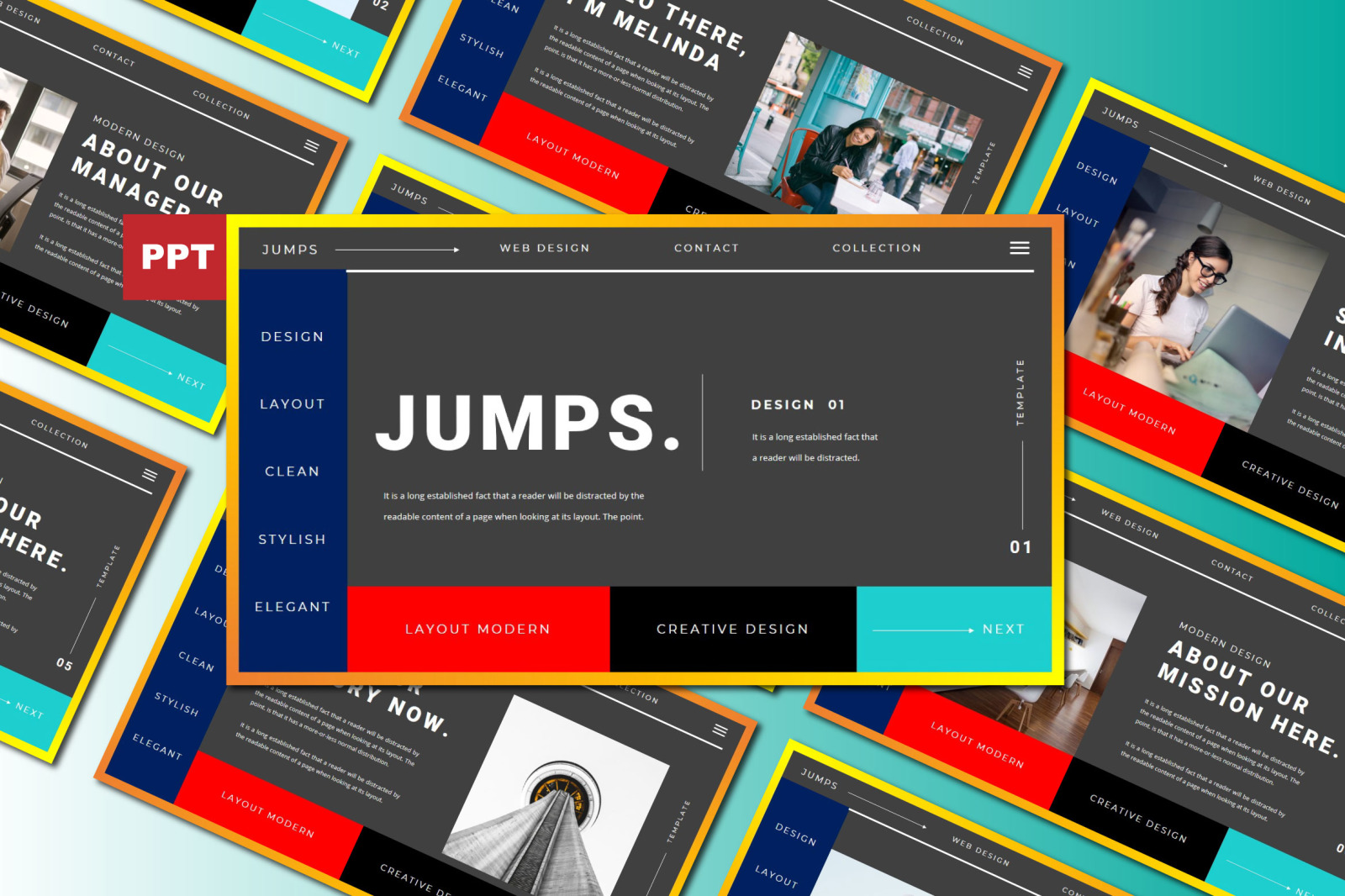JUMPS Powerpoint Template JUMPS Powerpoint Template