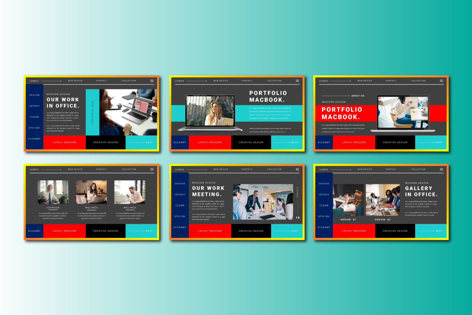 JUMPS Powerpoint Template JUMPS Powerpoint Template